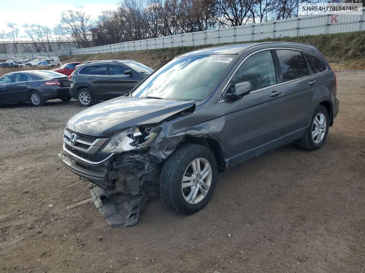 5J6RE4H77BL047460 2011 Honda Cr-V Exl