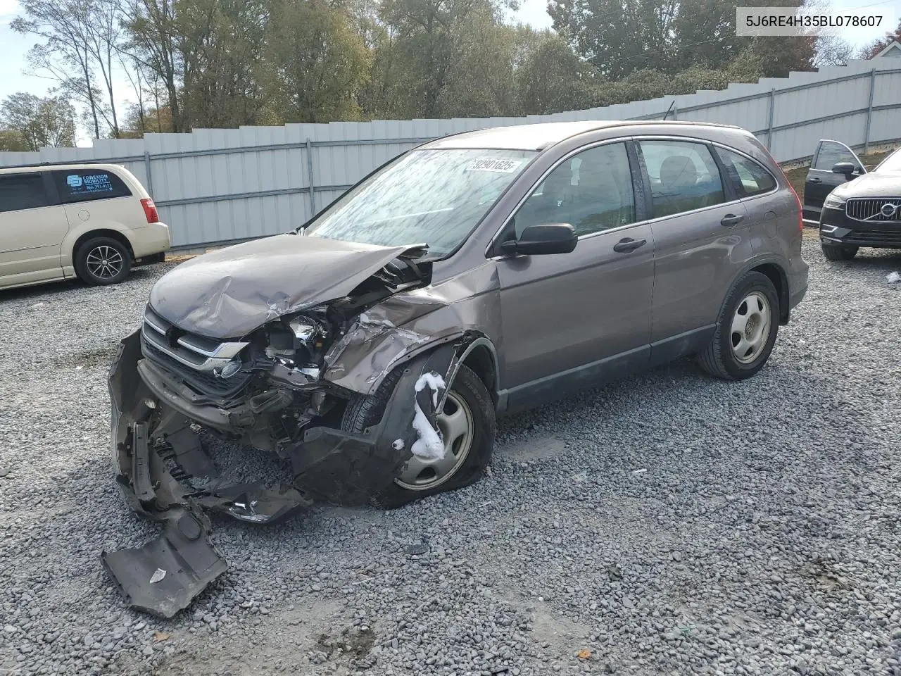 5J6RE4H35BL078607 2011 Honda Cr-V Lx
