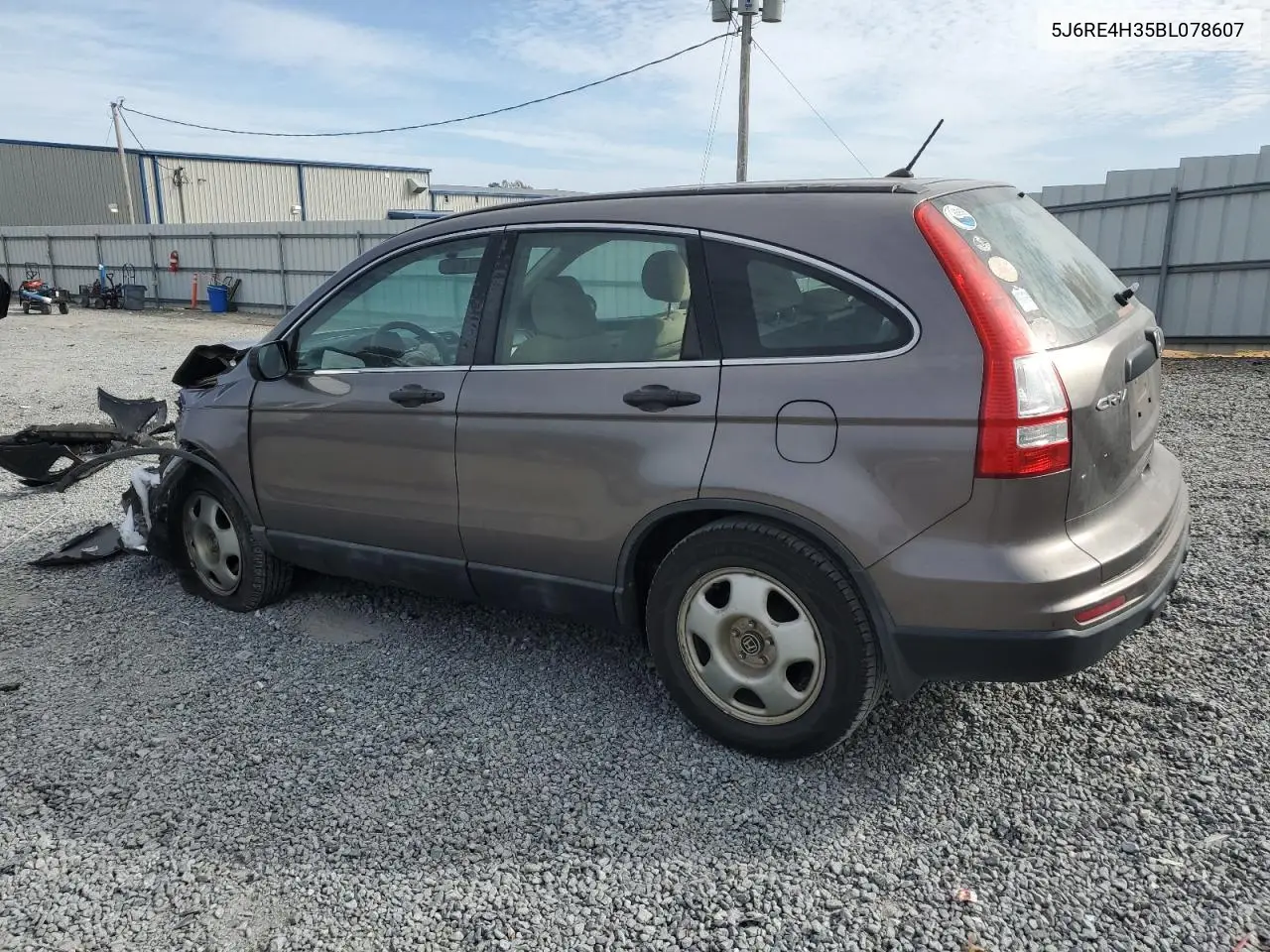 5J6RE4H35BL078607 2011 Honda Cr-V Lx