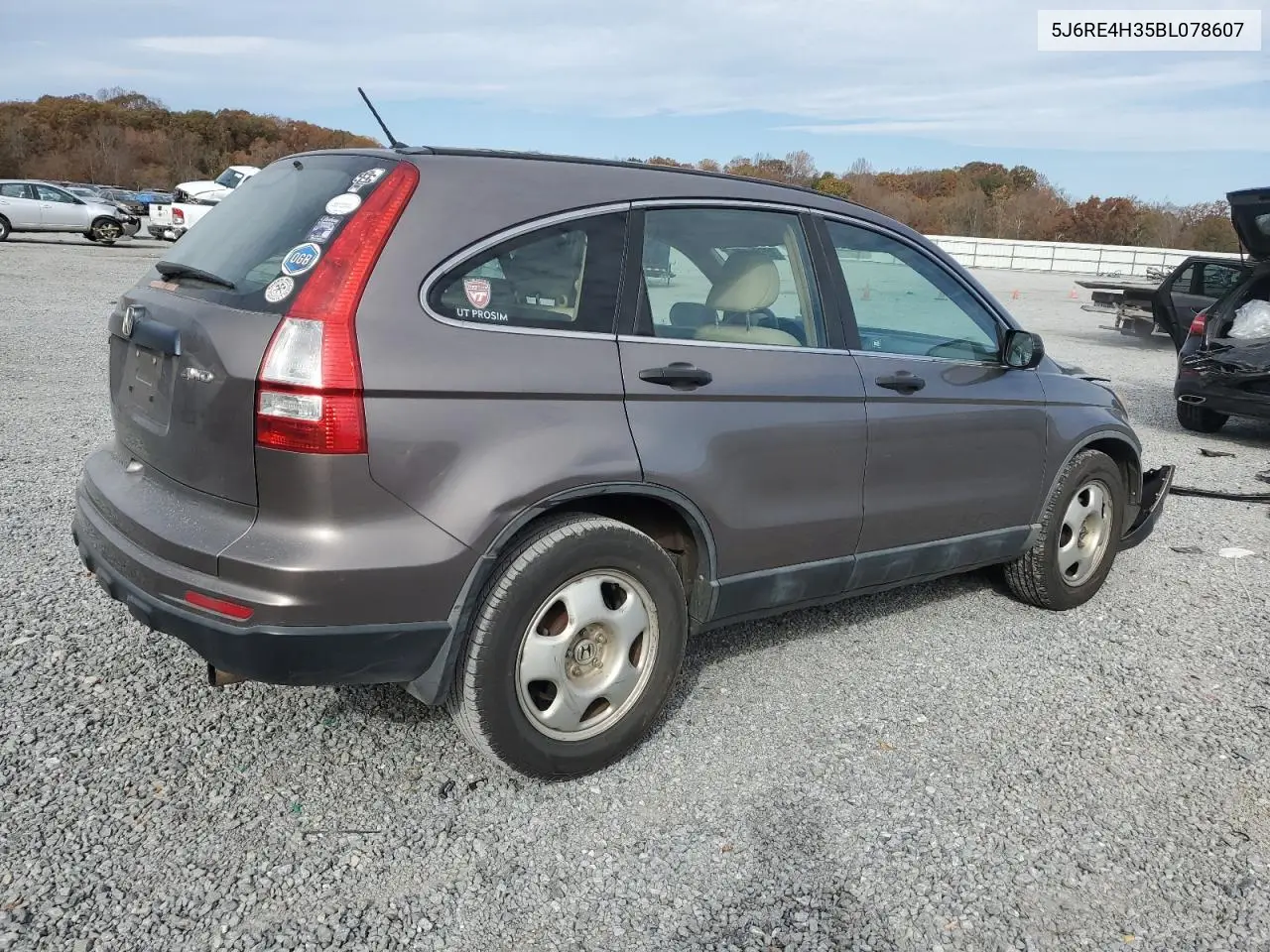 5J6RE4H35BL078607 2011 Honda Cr-V Lx