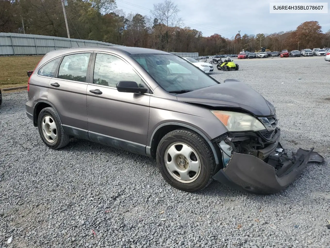 5J6RE4H35BL078607 2011 Honda Cr-V Lx