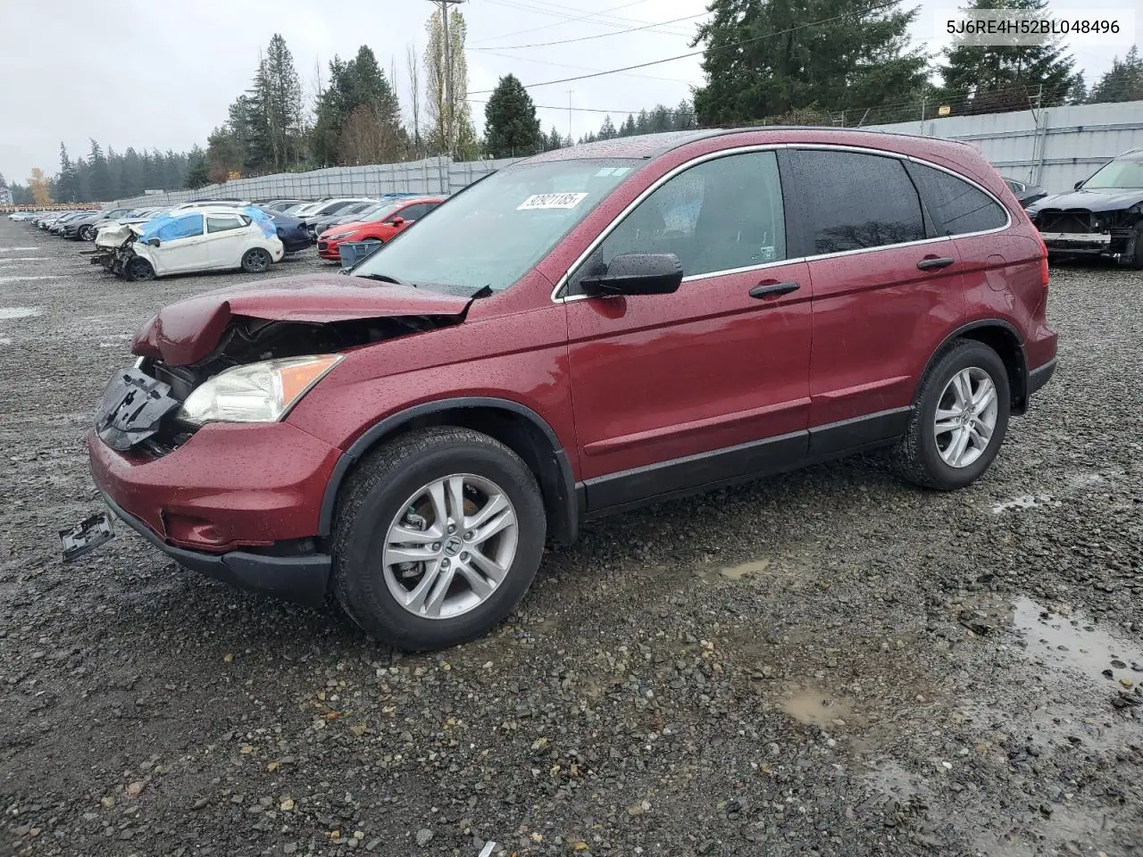 5J6RE4H52BL048496 2011 Honda Cr-V Ex