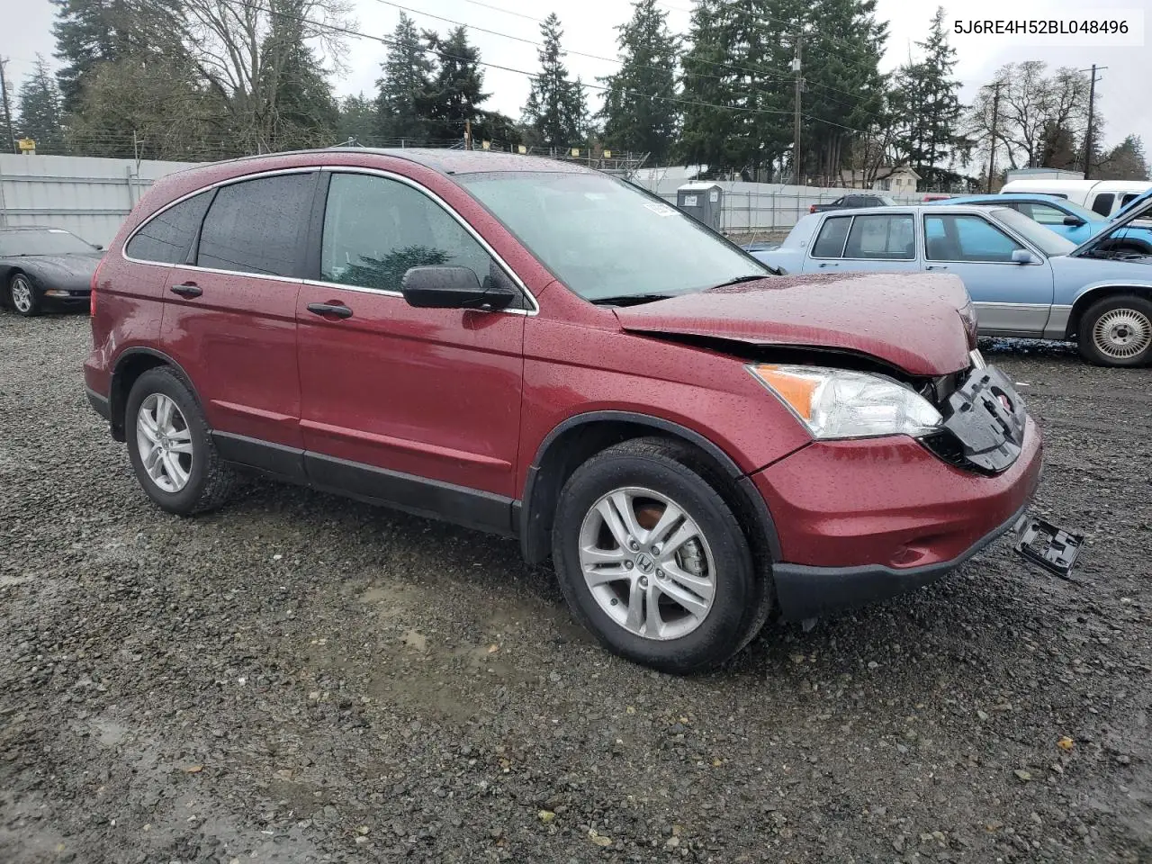 5J6RE4H52BL048496 2011 Honda Cr-V Ex