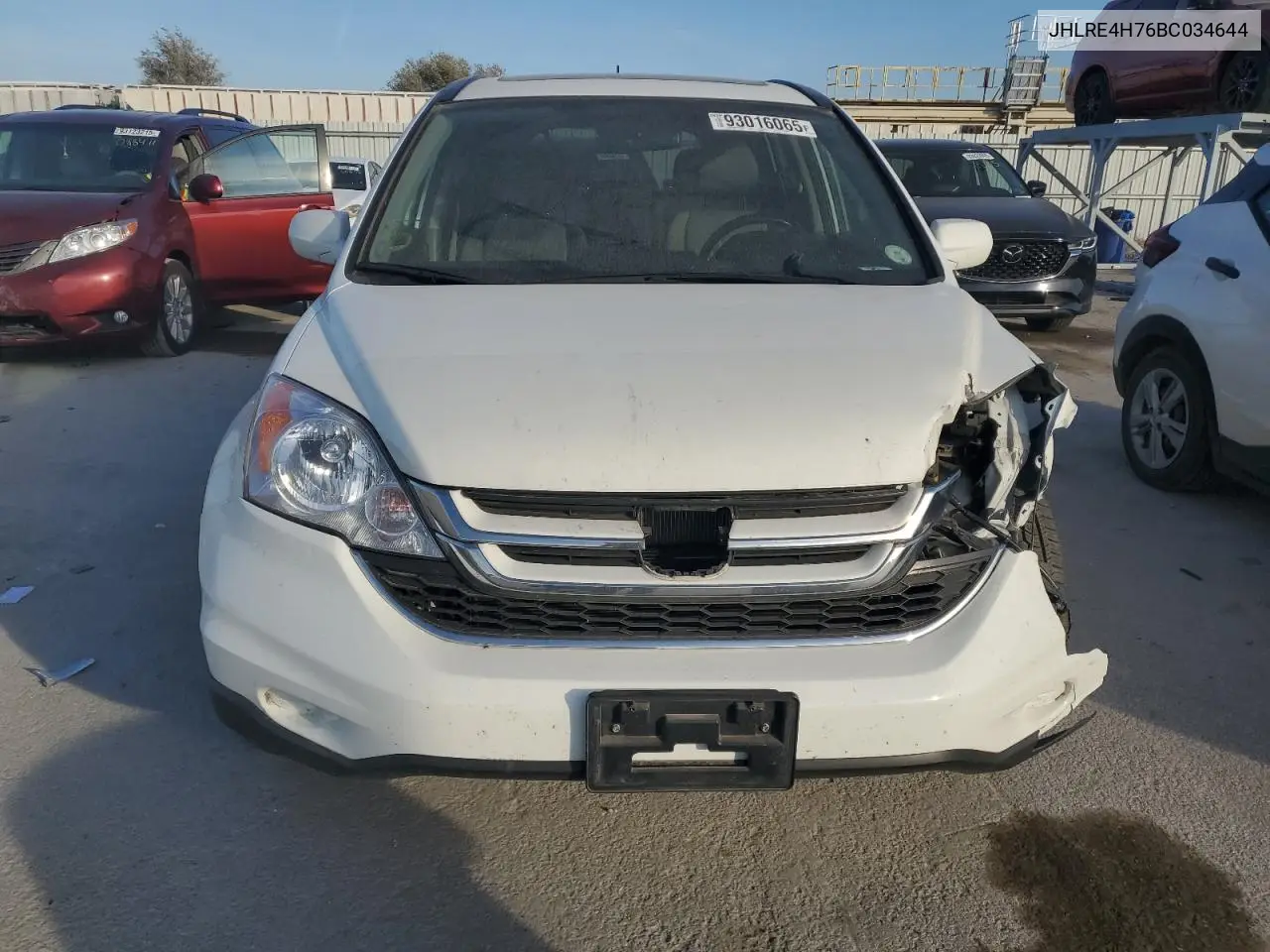 JHLRE4H76BC034644 2011 Honda Cr-V Exl