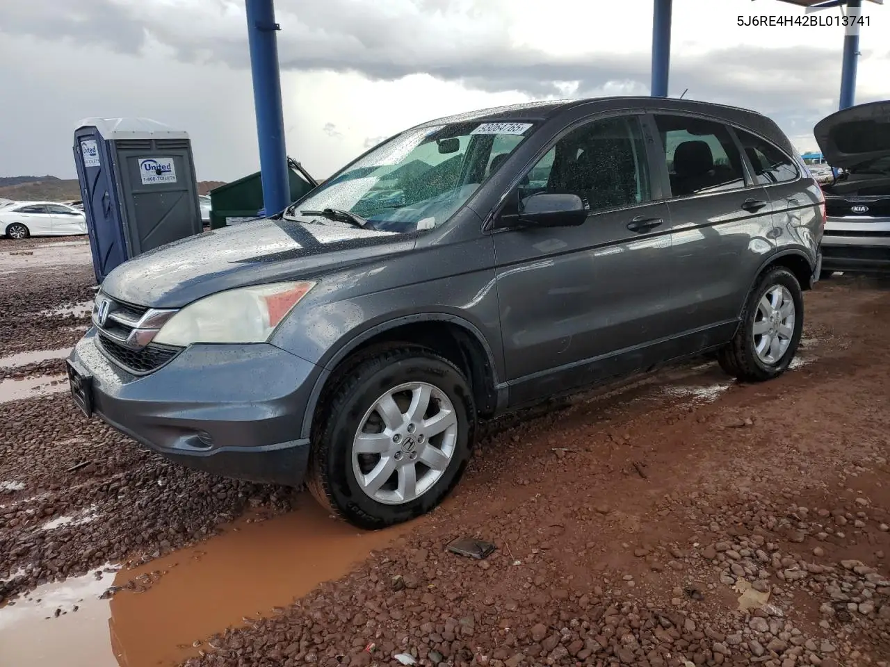 5J6RE4H42BL013741 2011 Honda Cr-V Se