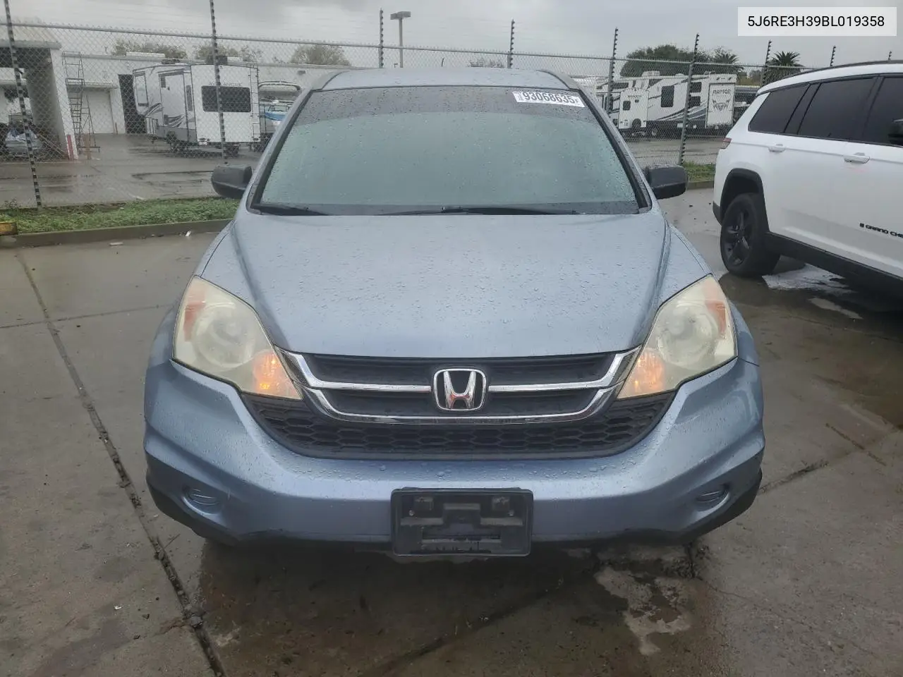5J6RE3H39BL019358 2011 Honda Cr-V Lx
