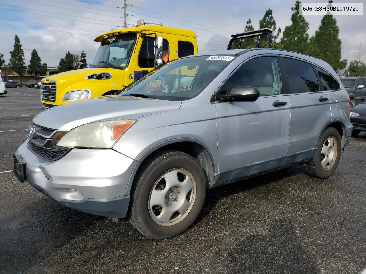 5J6RE3H30BL019720 2011 Honda Cr-V Lx