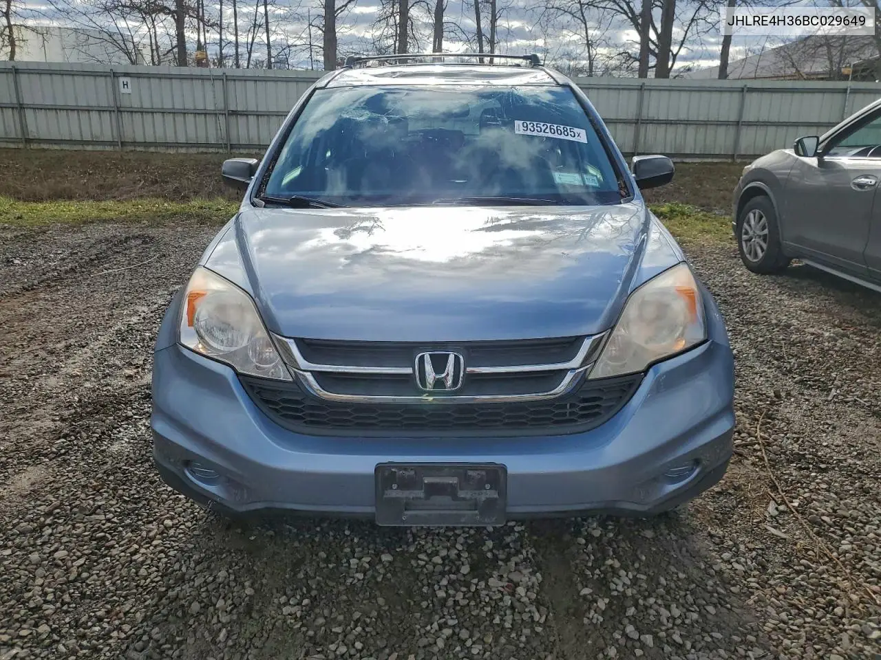 JHLRE4H36BC029649 2011 Honda Cr-V Lx