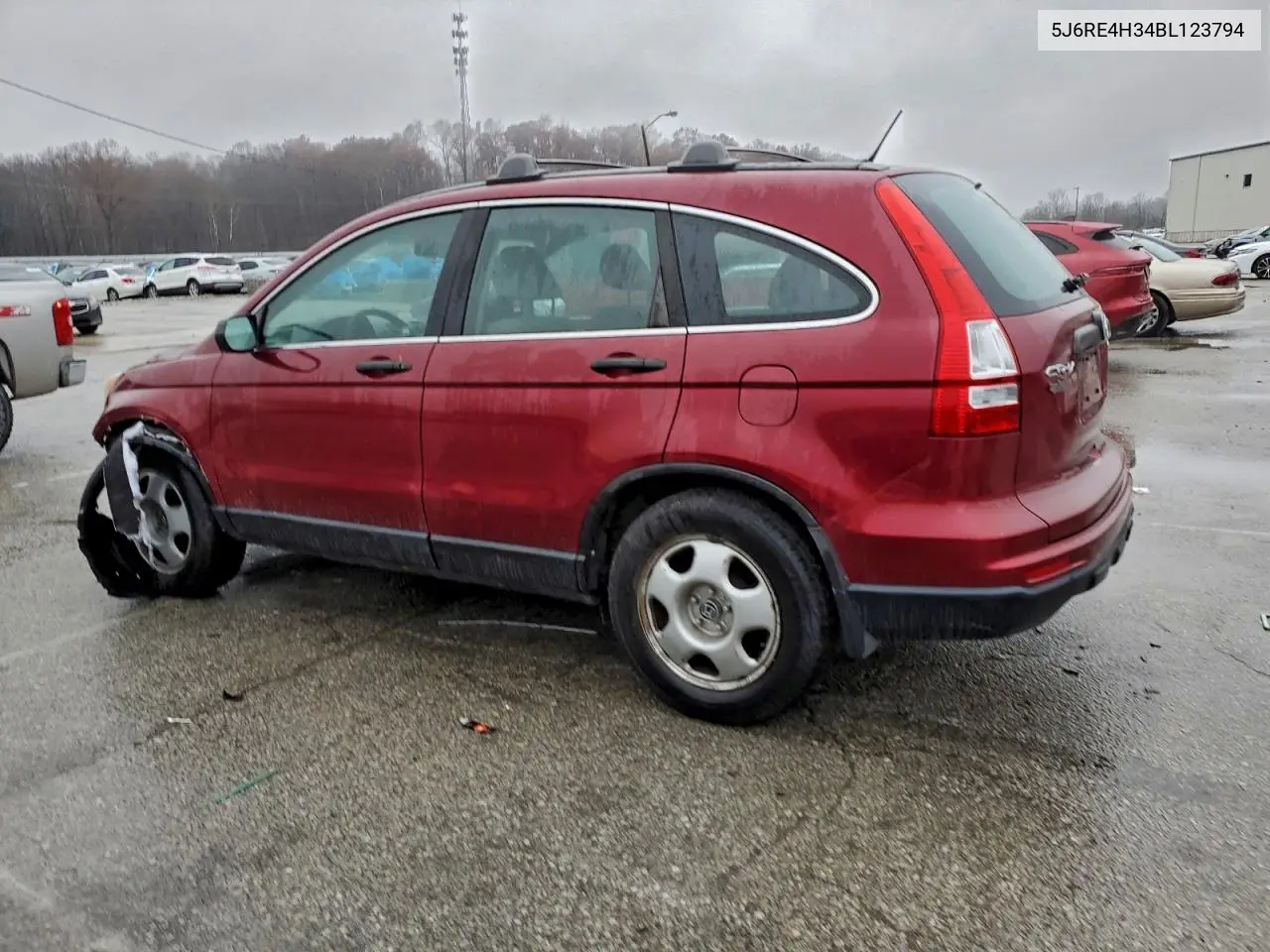 5J6RE4H34BL123794 2011 Honda Cr-V Lx
