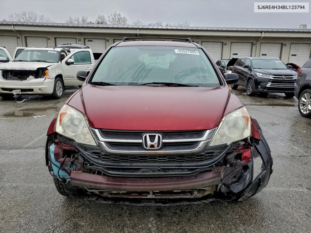 5J6RE4H34BL123794 2011 Honda Cr-V Lx