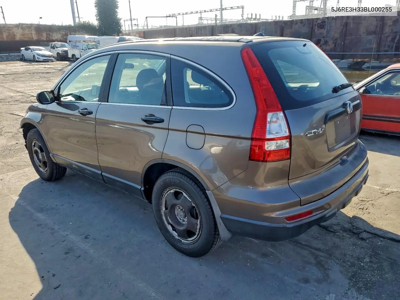 5J6RE3H33BL000255 2011 Honda Cr-V Lx