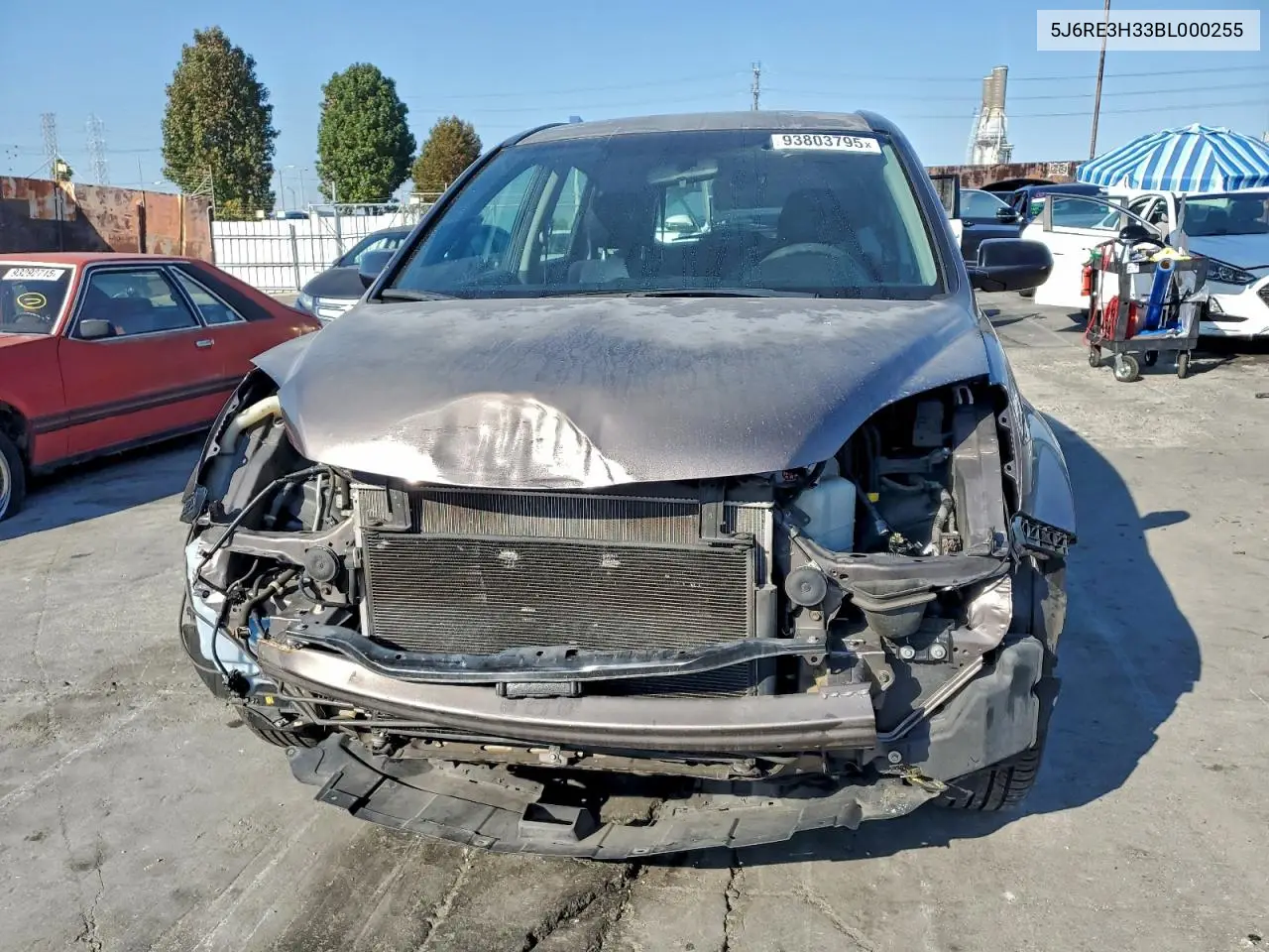 5J6RE3H33BL000255 2011 Honda Cr-V Lx