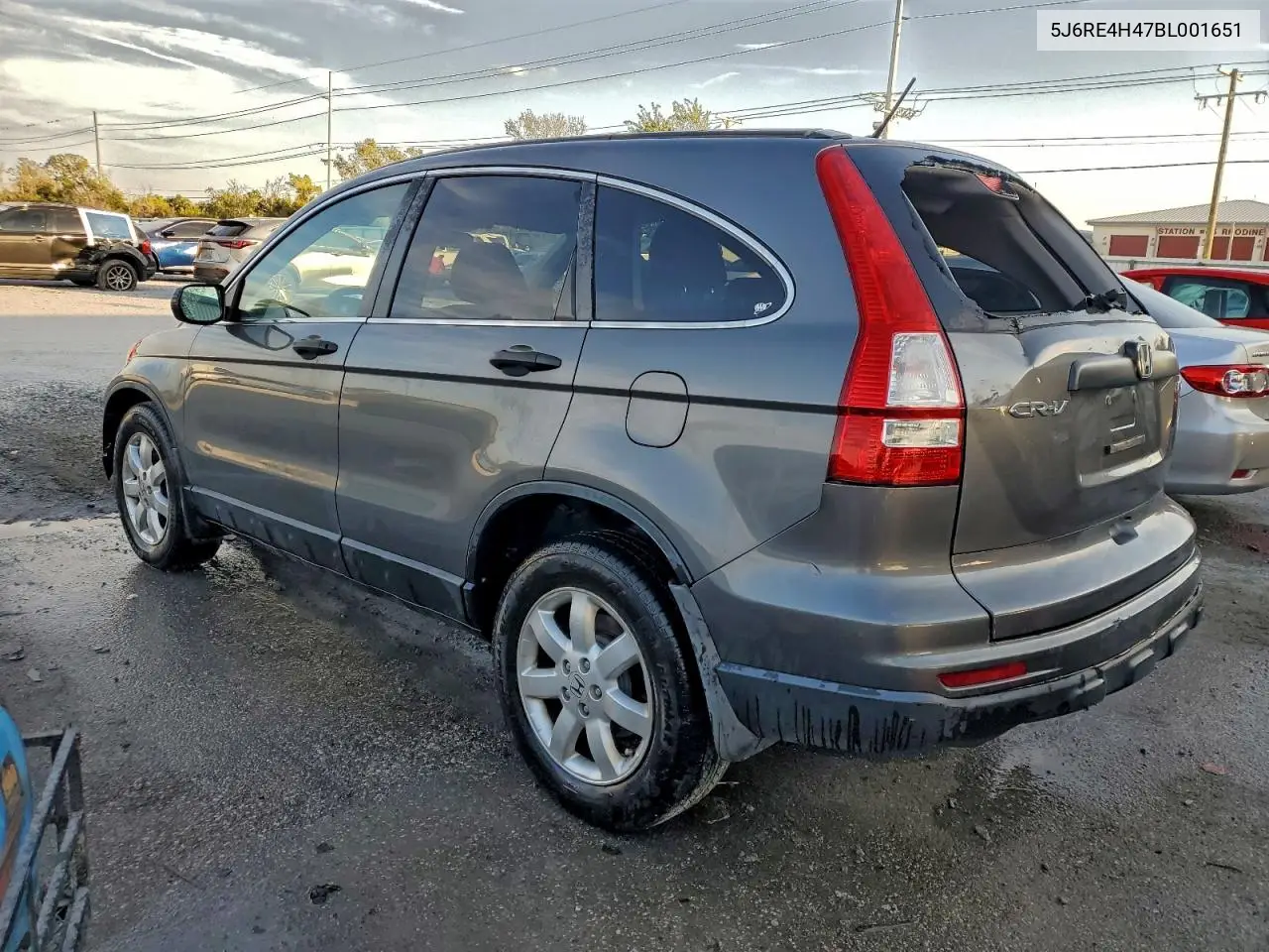 5J6RE4H47BL001651 2011 Honda Cr-V Se