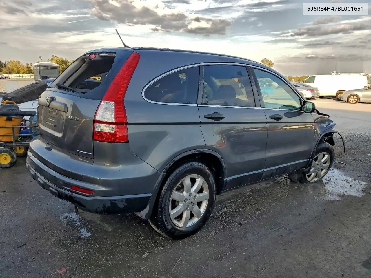 5J6RE4H47BL001651 2011 Honda Cr-V Se