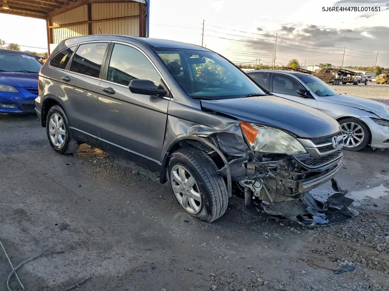 5J6RE4H47BL001651 2011 Honda Cr-V Se