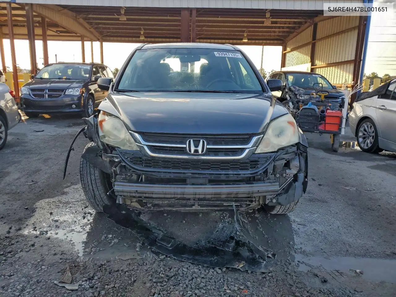 5J6RE4H47BL001651 2011 Honda Cr-V Se