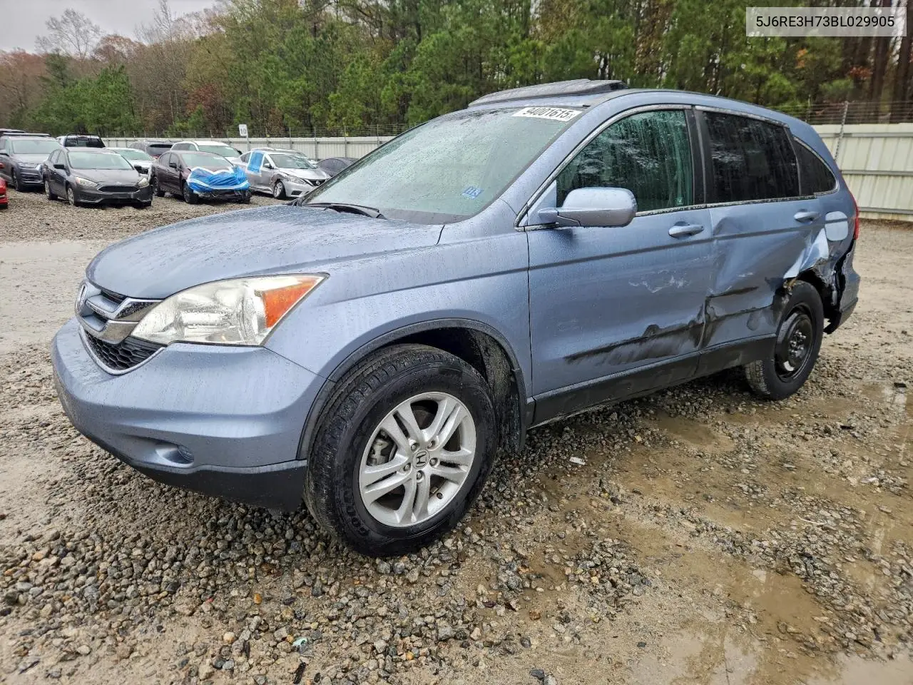5J6RE3H73BL029905 2011 Honda Cr-V Exl