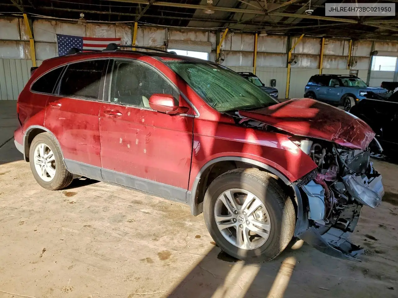 JHLRE4H73BC021950 2011 Honda Cr-V Exl