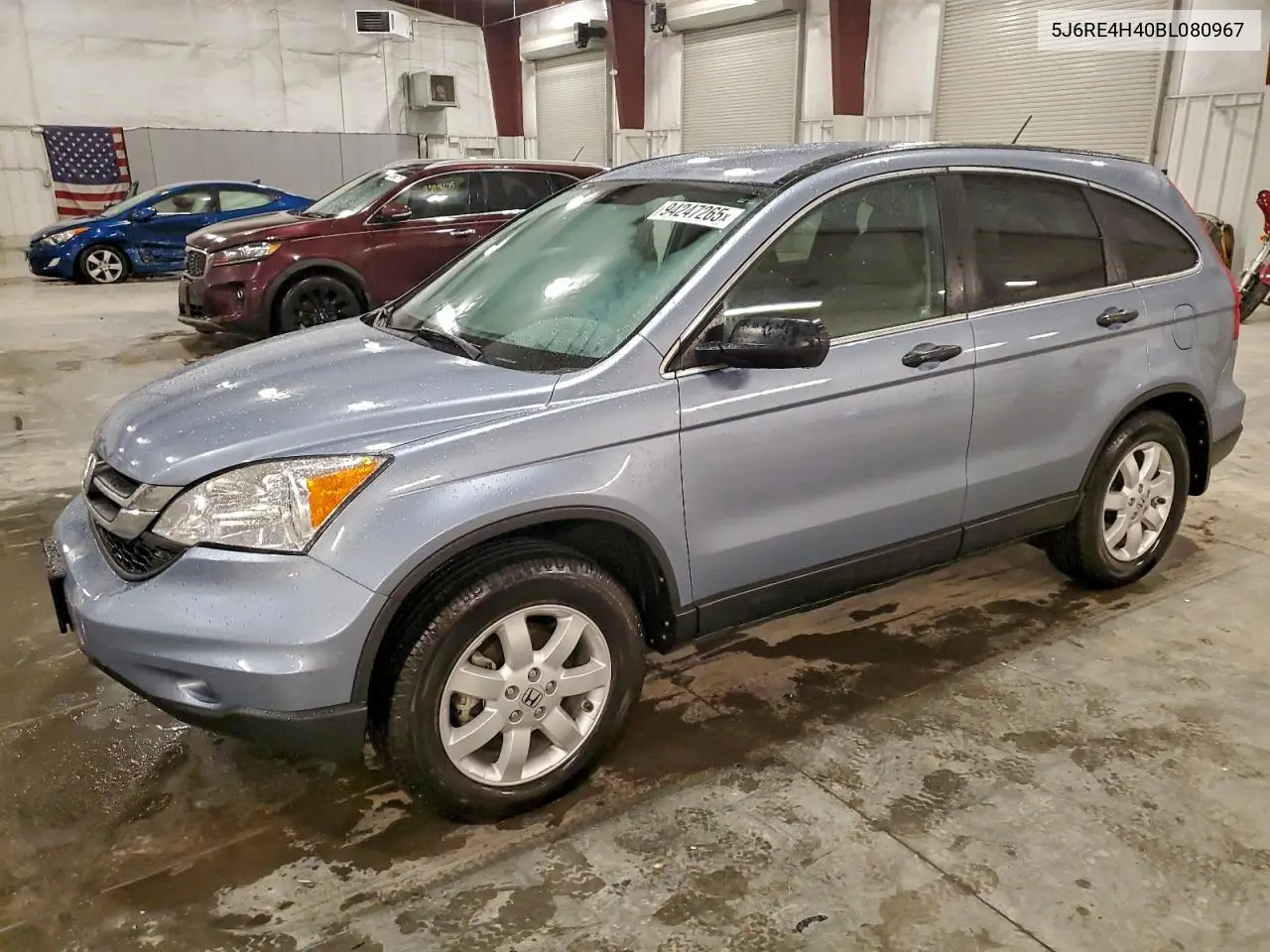 5J6RE4H40BL080967 2011 Honda Cr-V Se