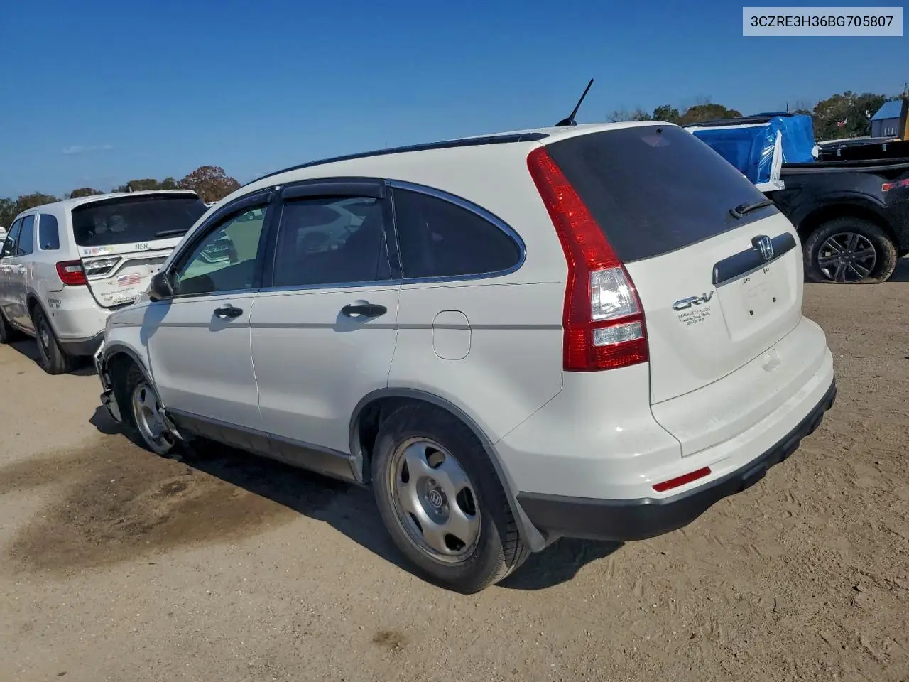 3CZRE3H36BG705807 2011 Honda Cr-V Lx