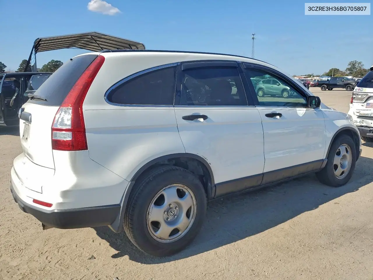 3CZRE3H36BG705807 2011 Honda Cr-V Lx