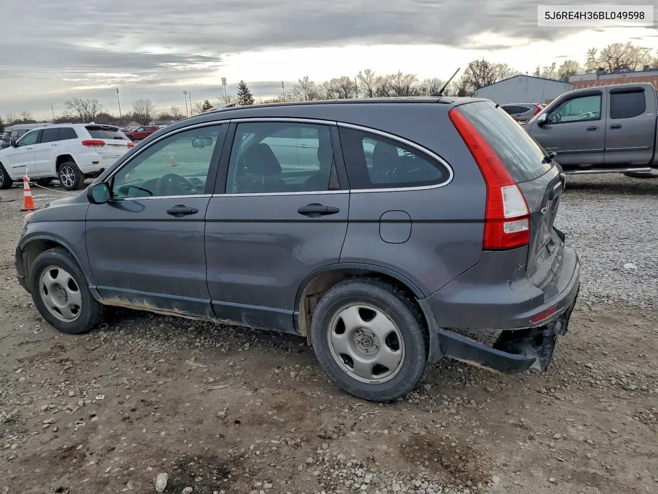 5J6RE4H36BL049598 2011 Honda Cr-V Lx