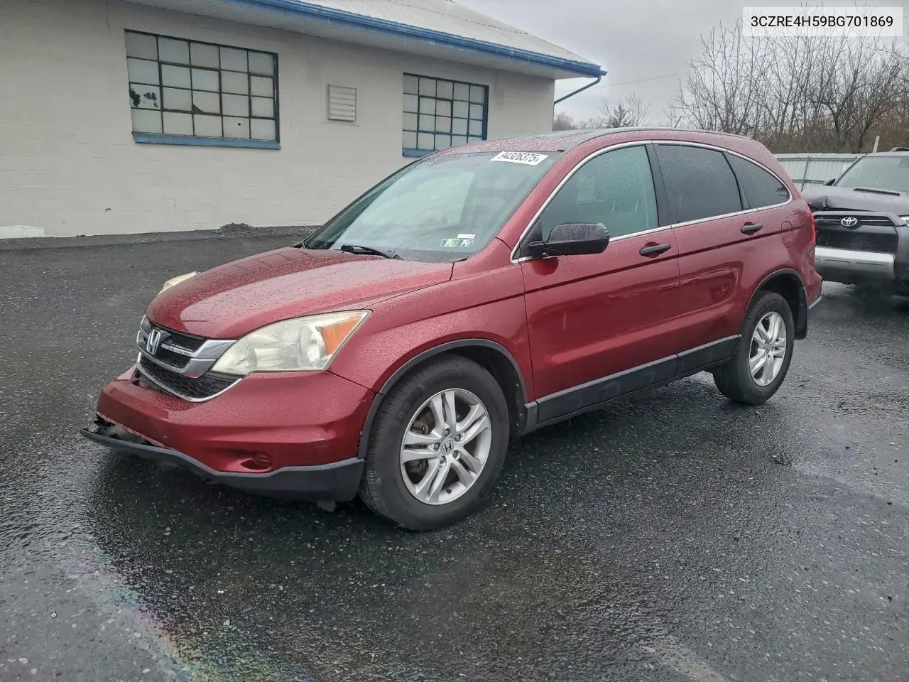 3CZRE4H59BG701869 2011 Honda Cr-V Ex