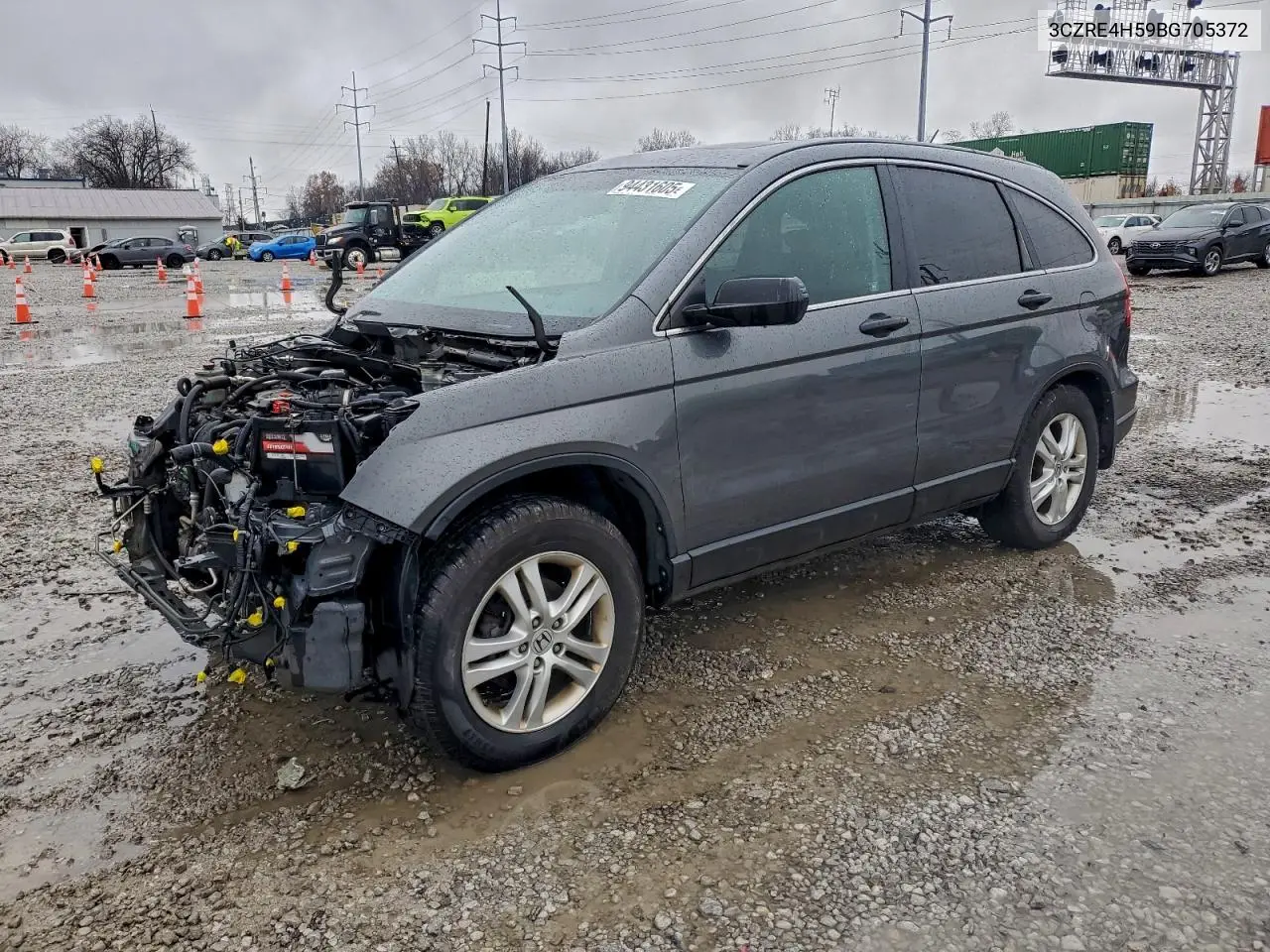 3CZRE4H59BG705372 2011 Honda Cr-V Ex
