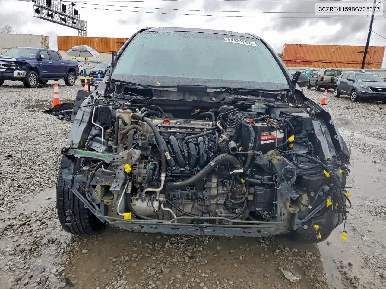 3CZRE4H59BG705372 2011 Honda Cr-V Ex