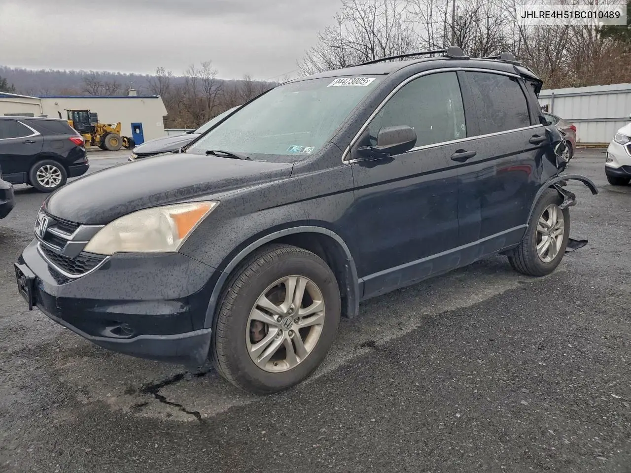 JHLRE4H51BC010489 2011 Honda Cr-V Ex