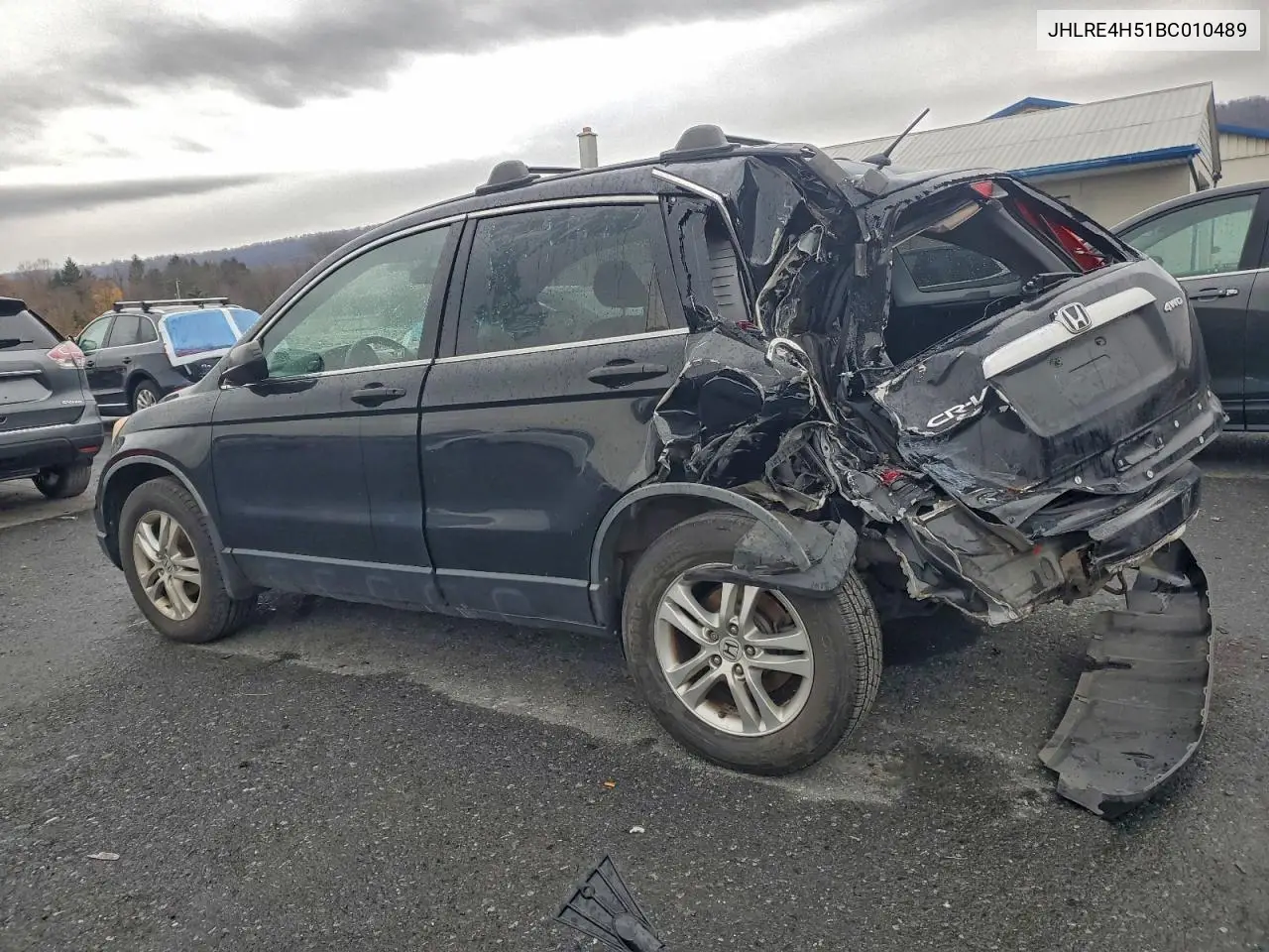 JHLRE4H51BC010489 2011 Honda Cr-V Ex