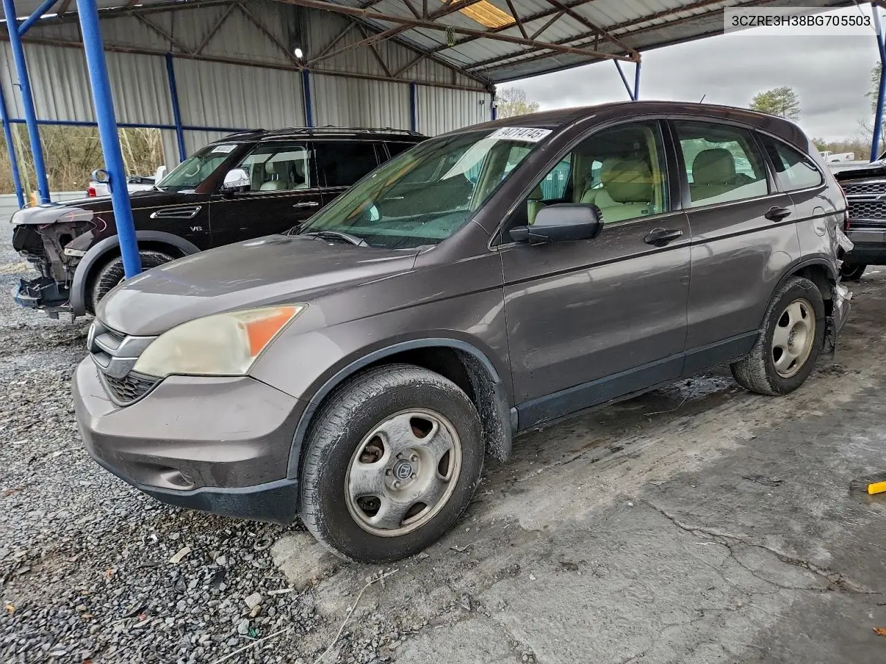 3CZRE3H38BG705503 2011 Honda Cr-V Lx