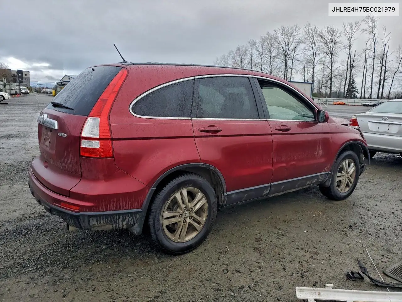 JHLRE4H75BC021979 2011 Honda Cr-V Exl
