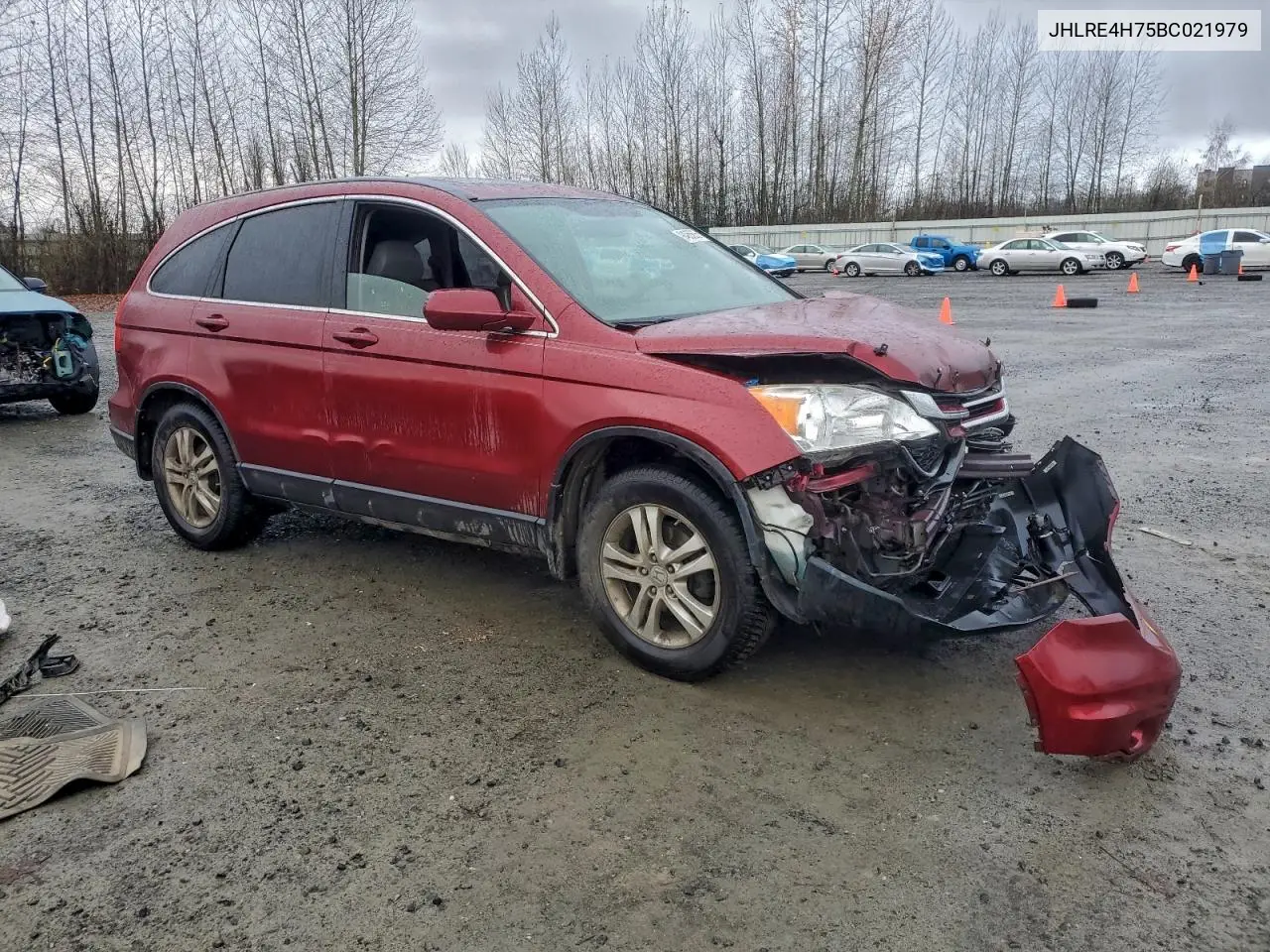 JHLRE4H75BC021979 2011 Honda Cr-V Exl