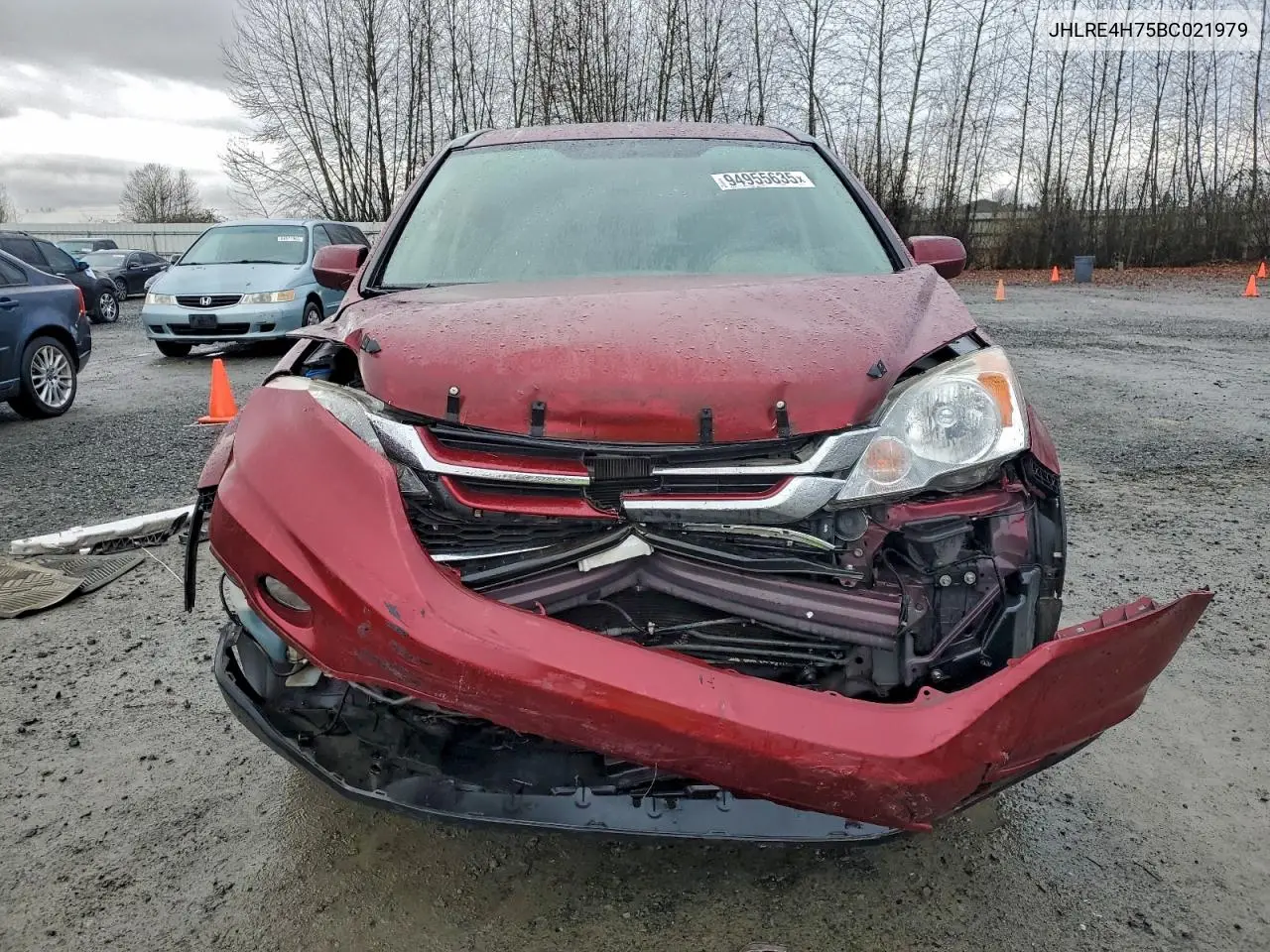 JHLRE4H75BC021979 2011 Honda Cr-V Exl