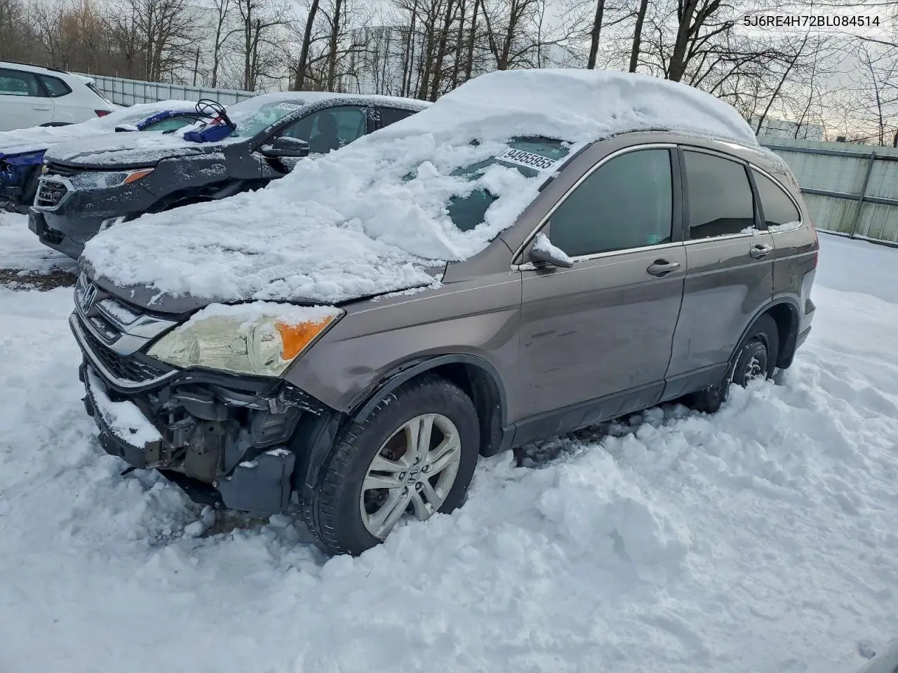 5J6RE4H72BL084514 2011 Honda Cr-V Exl