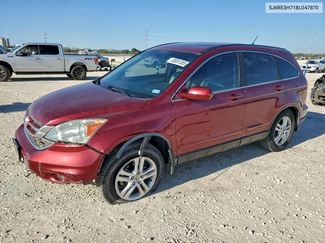 5J6RE3H71BL047870 2011 Honda Cr-V Exl