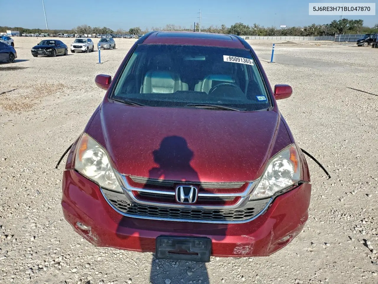5J6RE3H71BL047870 2011 Honda Cr-V Exl