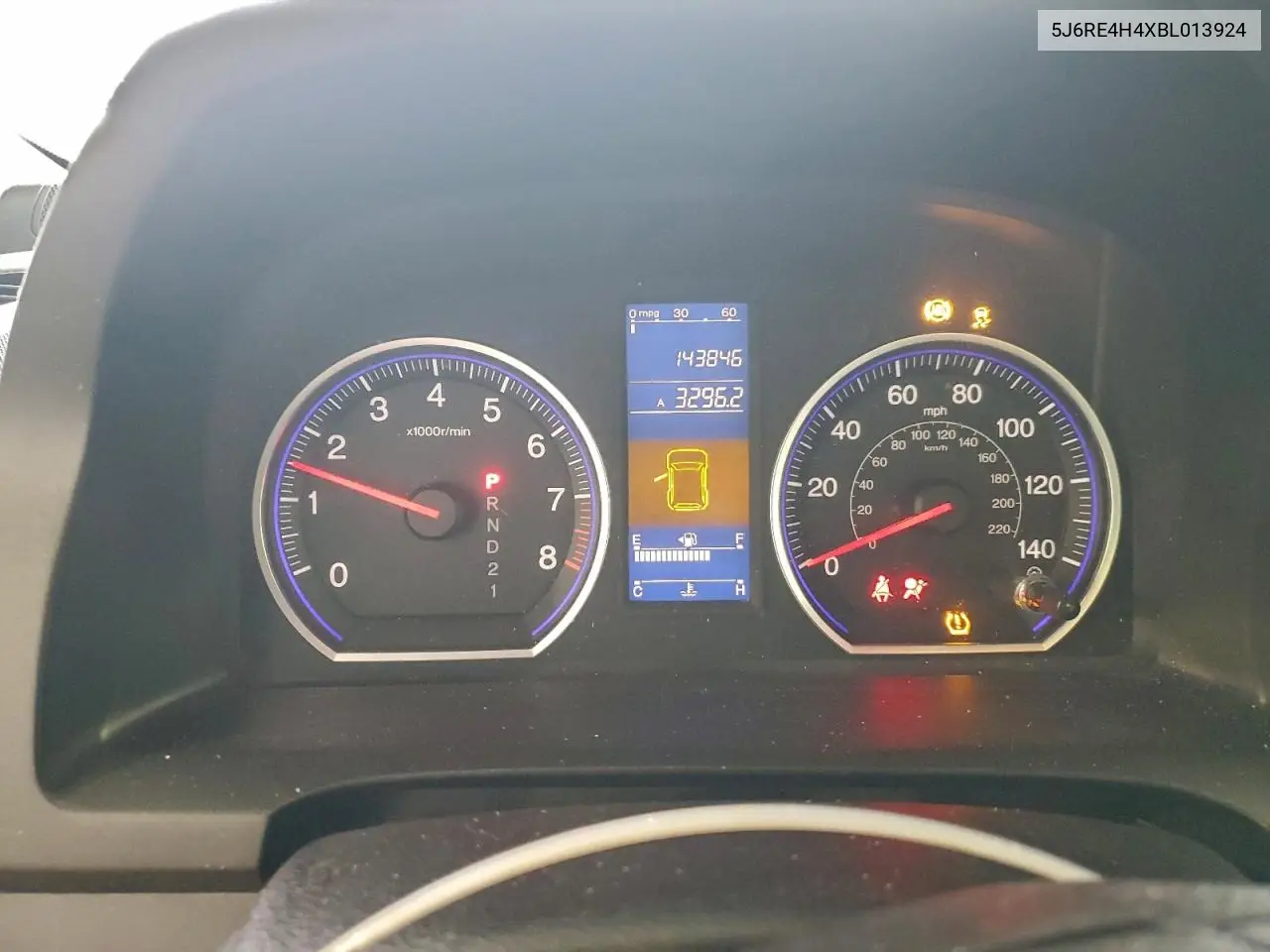 5J6RE4H4XBL013924 2011 Honda Cr-V Se