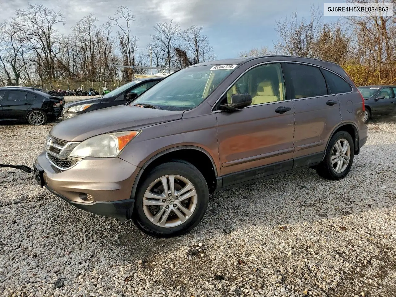 5J6RE4H5XBL034863 2011 Honda Cr-V Ex