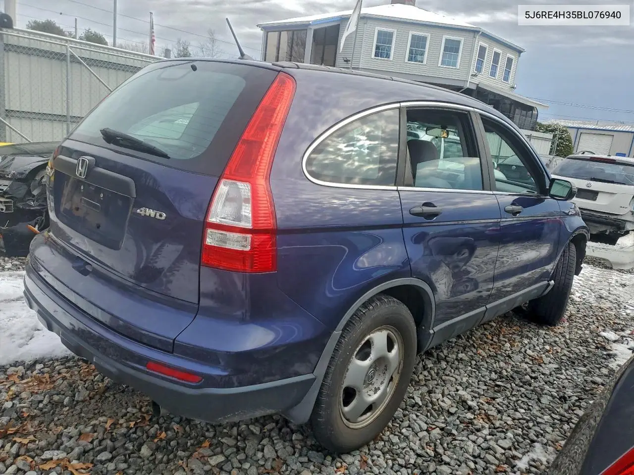 5J6RE4H35BL076940 2011 Honda Cr-V Lx