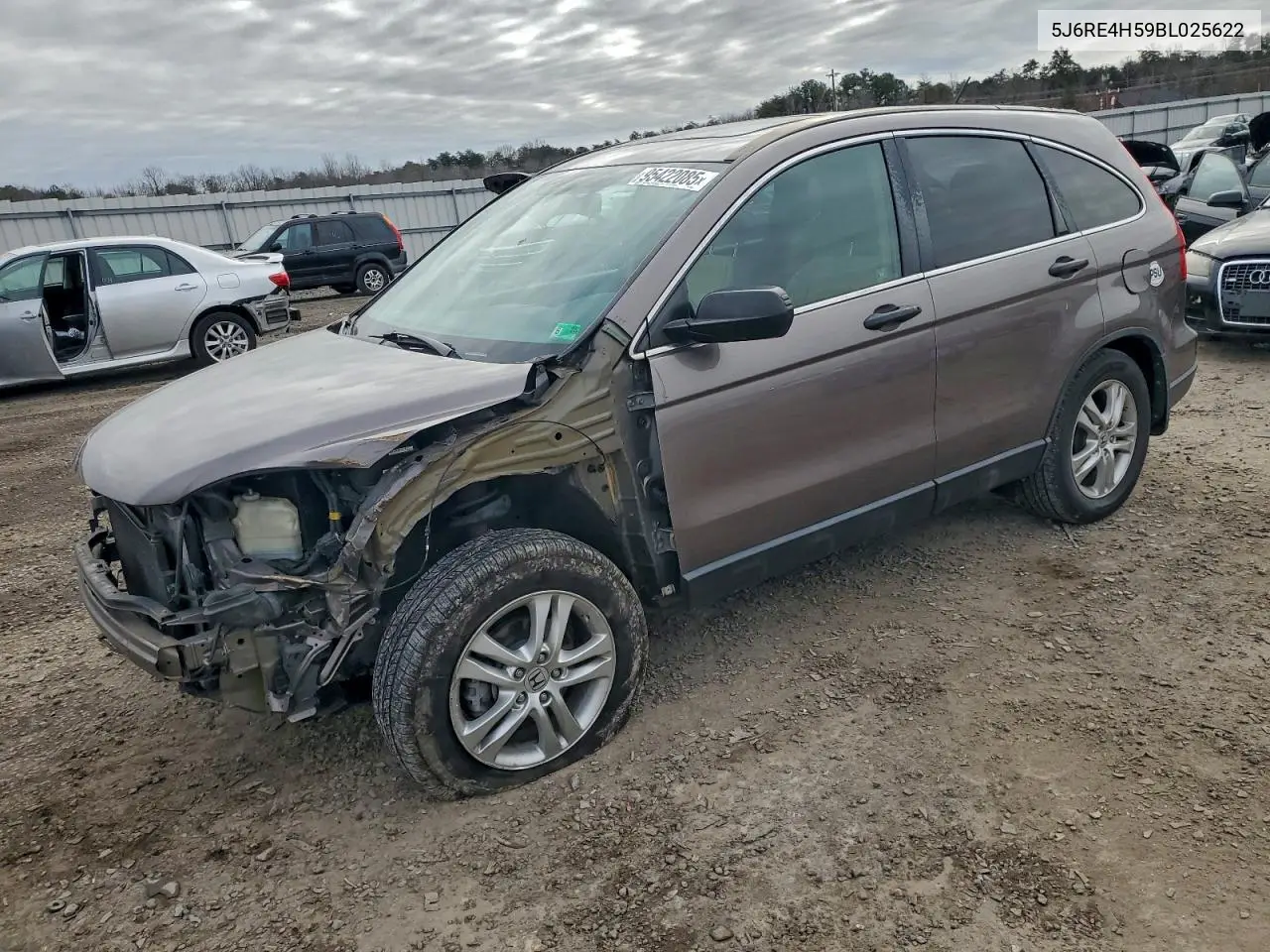 5J6RE4H59BL025622 2011 Honda Cr-V Ex