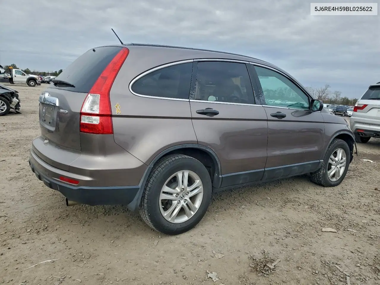 5J6RE4H59BL025622 2011 Honda Cr-V Ex