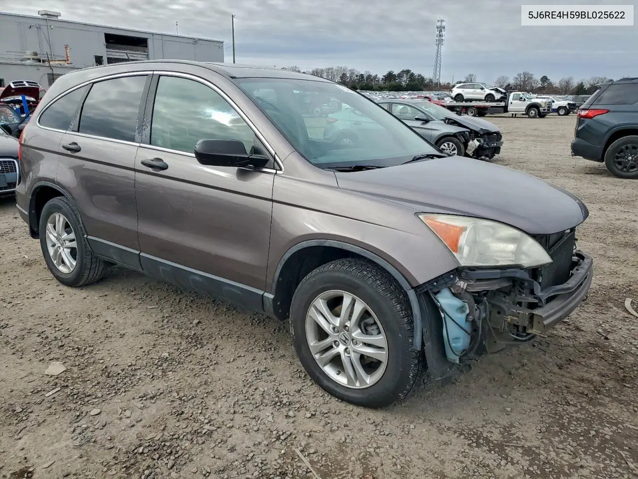 5J6RE4H59BL025622 2011 Honda Cr-V Ex