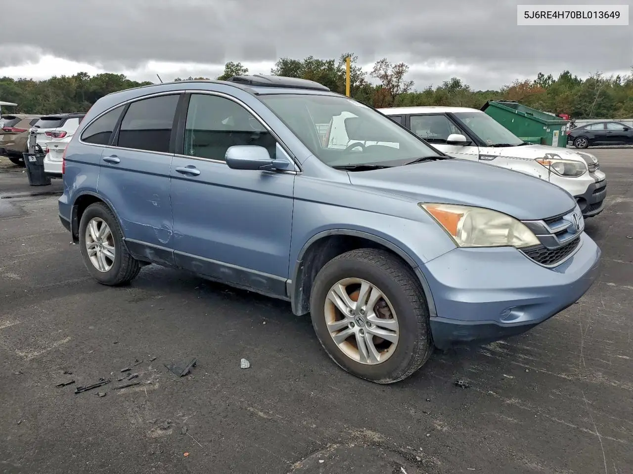 5J6RE4H70BL013649 2011 Honda Cr-V Exl