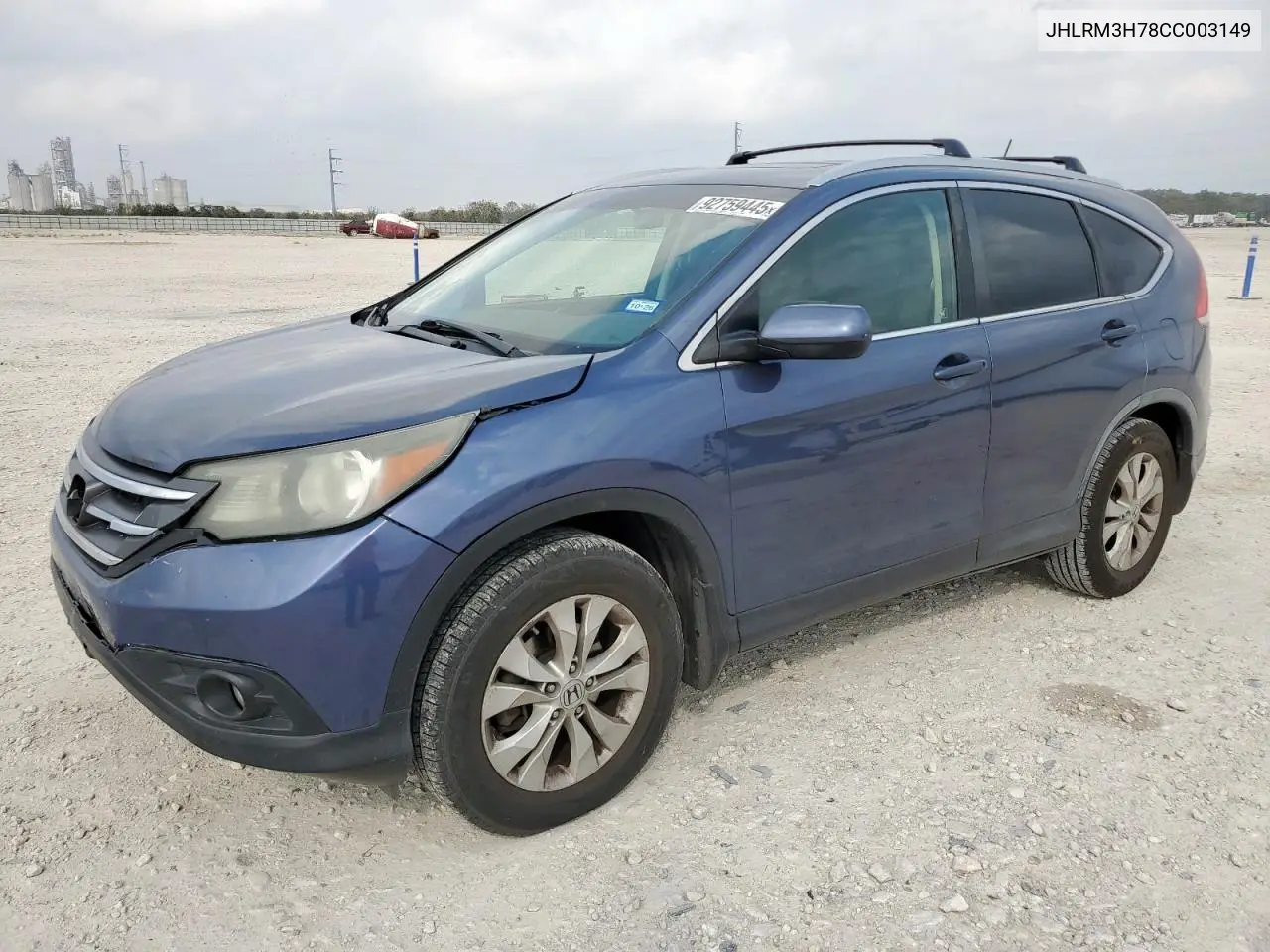 JHLRM3H78CC003149 2012 Honda Cr-V Exl