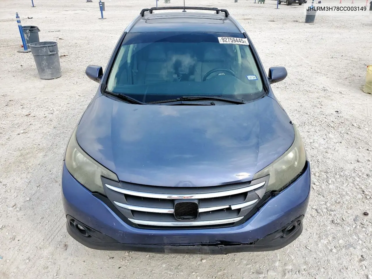 JHLRM3H78CC003149 2012 Honda Cr-V Exl