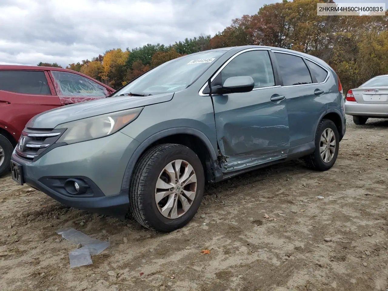 2HKRM4H50CH600835 2012 Honda Cr-V Ex