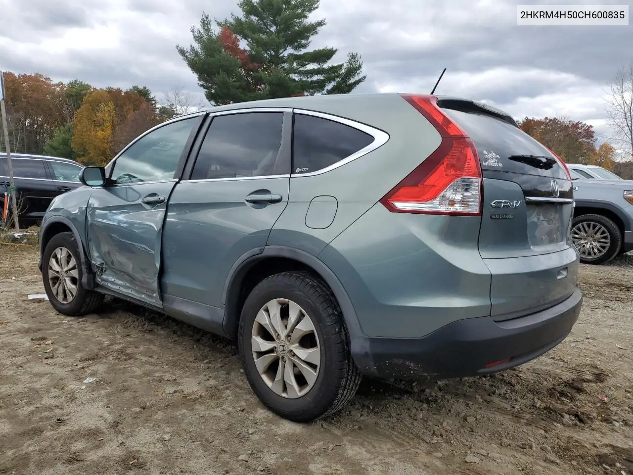 2HKRM4H50CH600835 2012 Honda Cr-V Ex