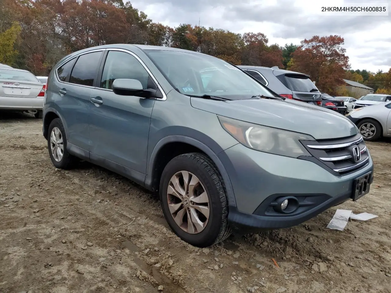 2HKRM4H50CH600835 2012 Honda Cr-V Ex